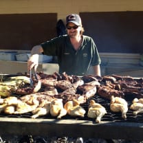 Andy Nelson cooking